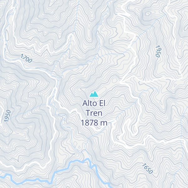 Map of Alto El Tren