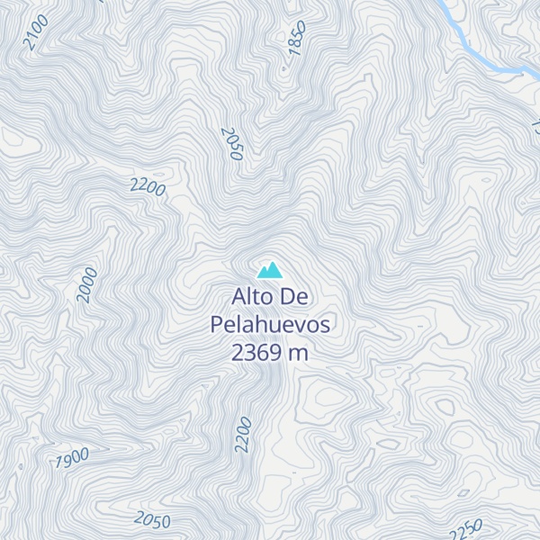 Map of Alto De Pelahuevos