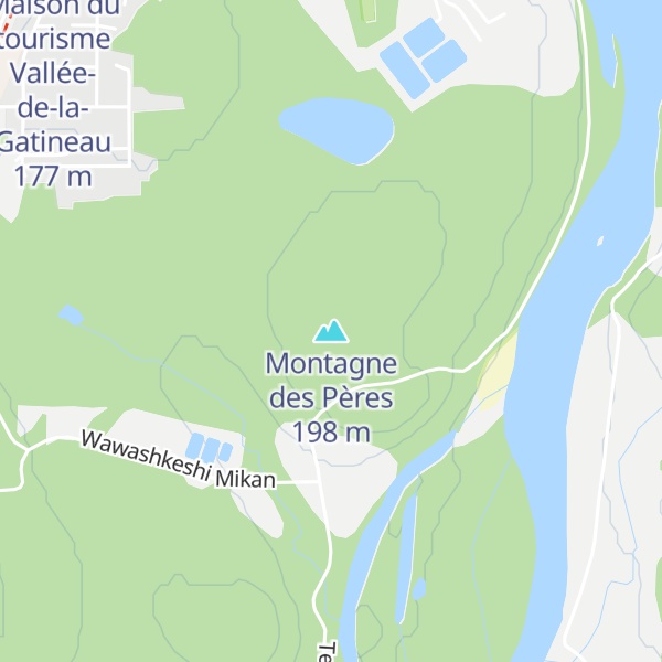 Map of Montagne des Pères