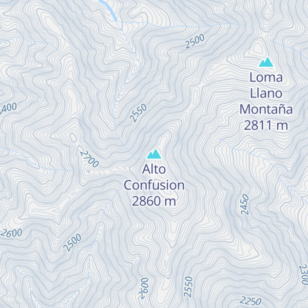 Map of Alto Confusion