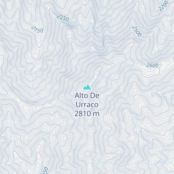 Map of Alto De Urraco