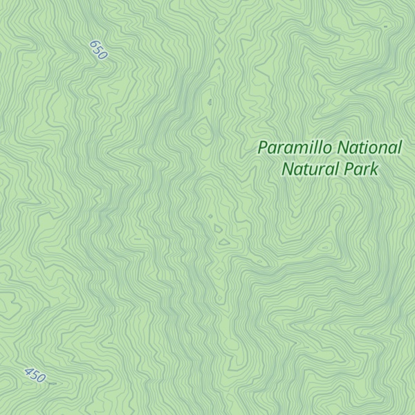 Map of Serrania De San Geronimo
