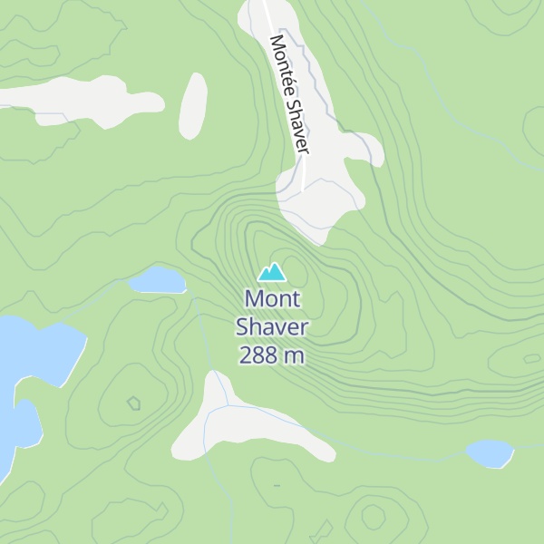 Map of Mont Shaver