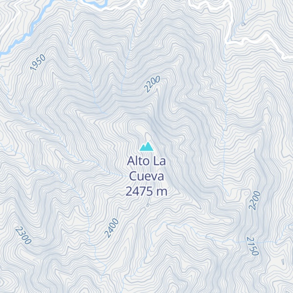 Map of Alto La Cueva