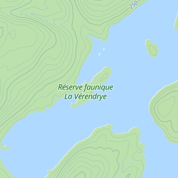 Map of Île aux Amoureux