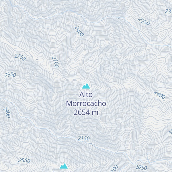Map of Alto Morrocacho