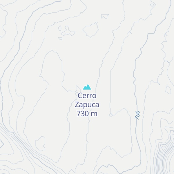 Map of Cerro Zapuca