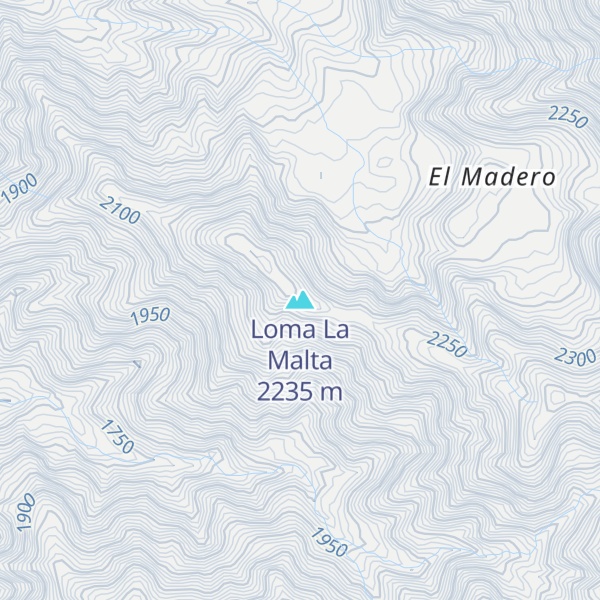 Map of Loma La Malta