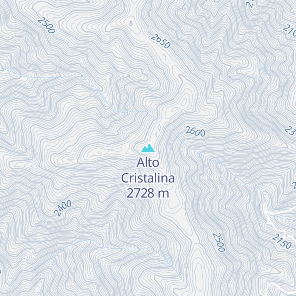 Map of Alto Cristalina