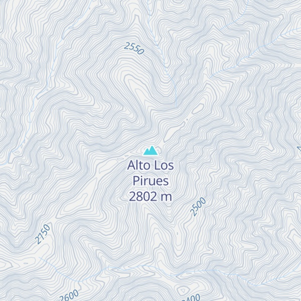 Map of Alto Los Pirues