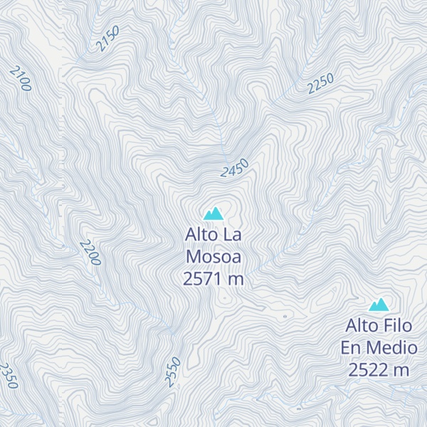 Map of Alto La Mosoa