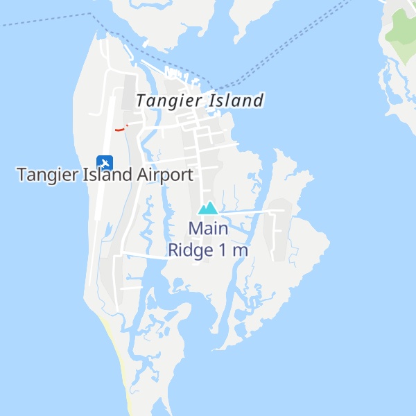 Map of Main Ridge