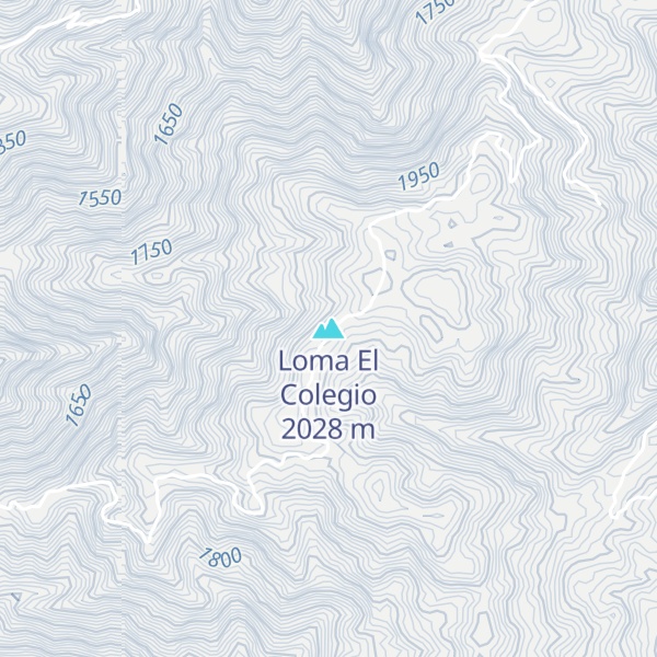 Map of Loma El Colegio