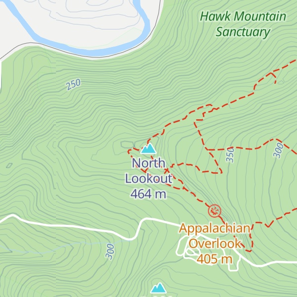 Map of North Lookout