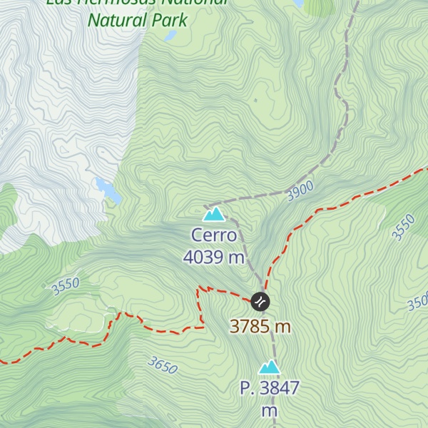 Map of Cerro