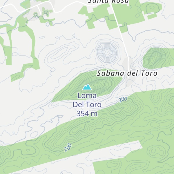 Map of Loma Del Toro