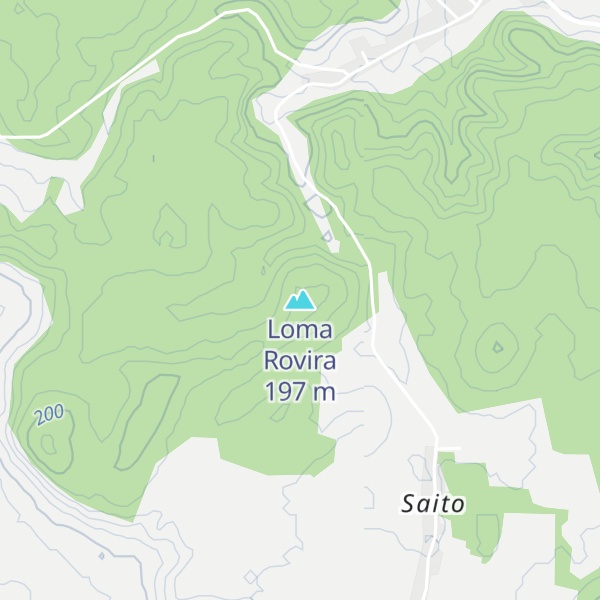 Map of Loma Rovira