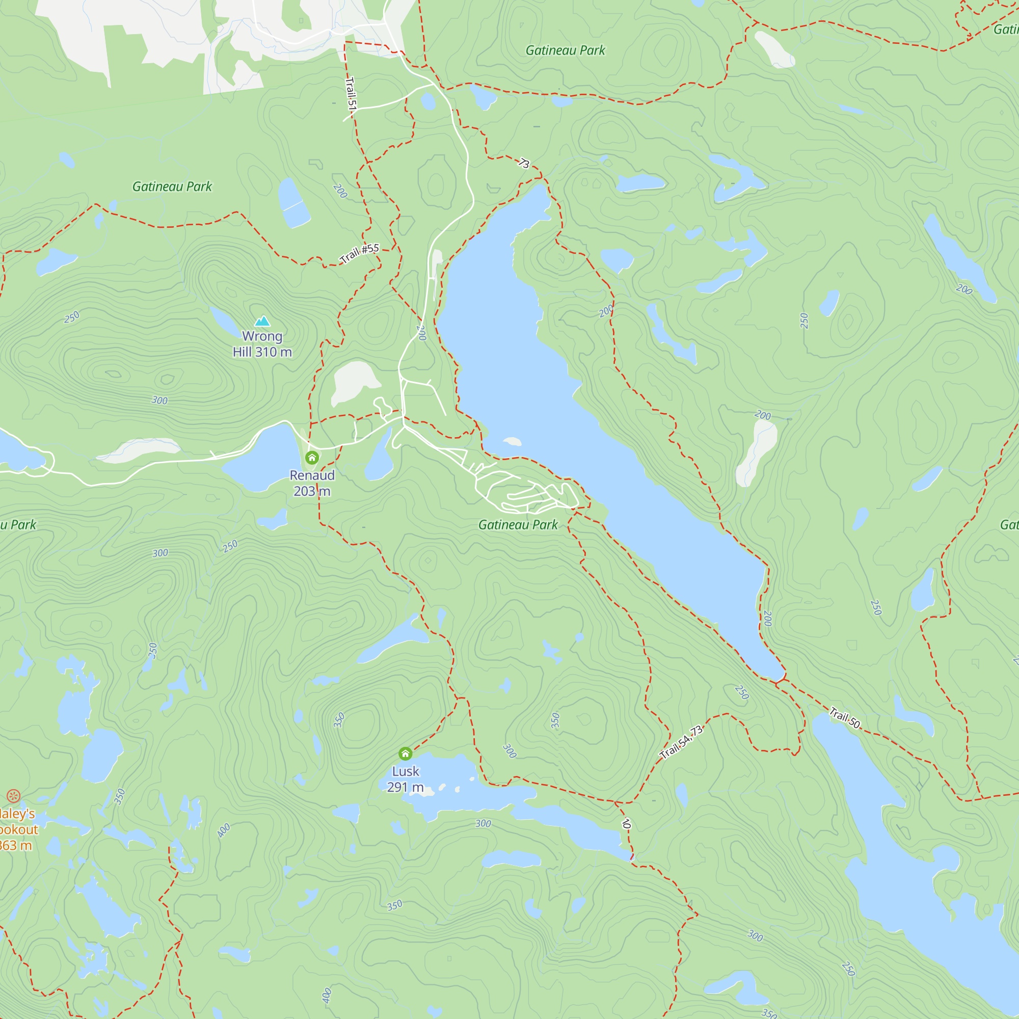 Woodsia map