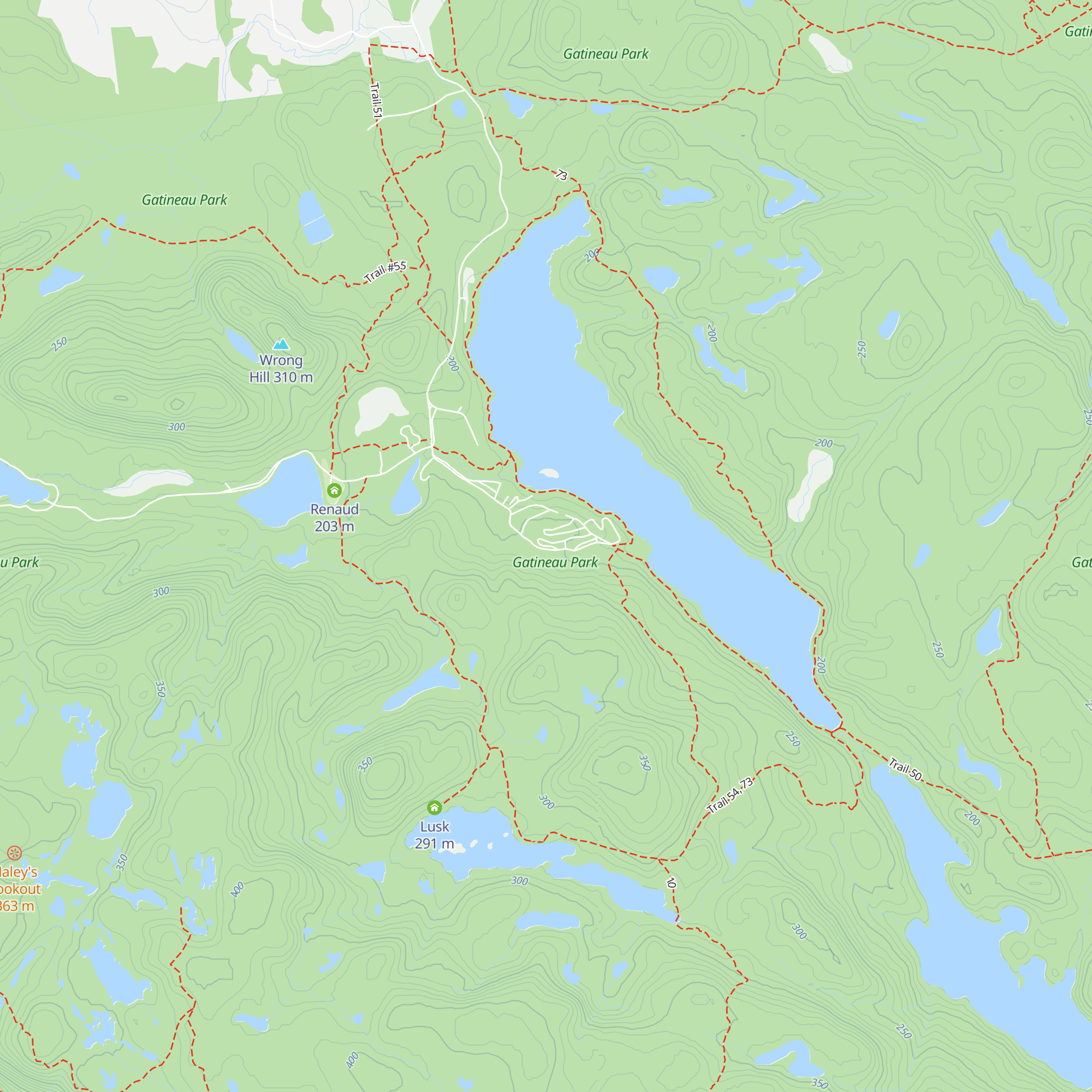 Woodsia map