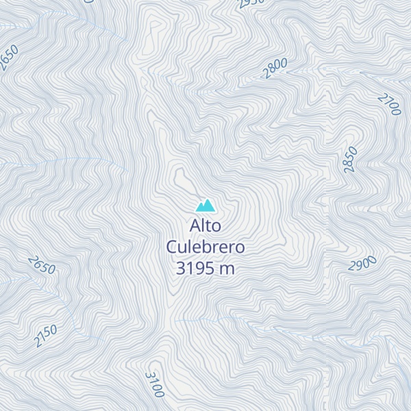 Map of Alto Culebrero