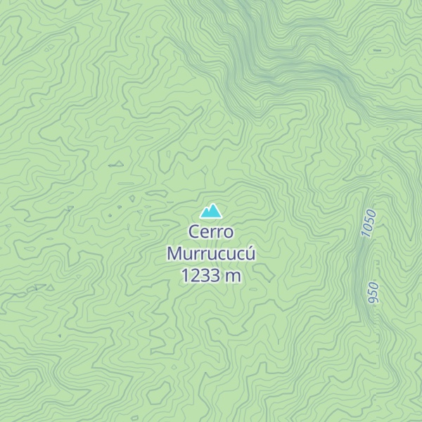 Map of Cerro Murrucucú