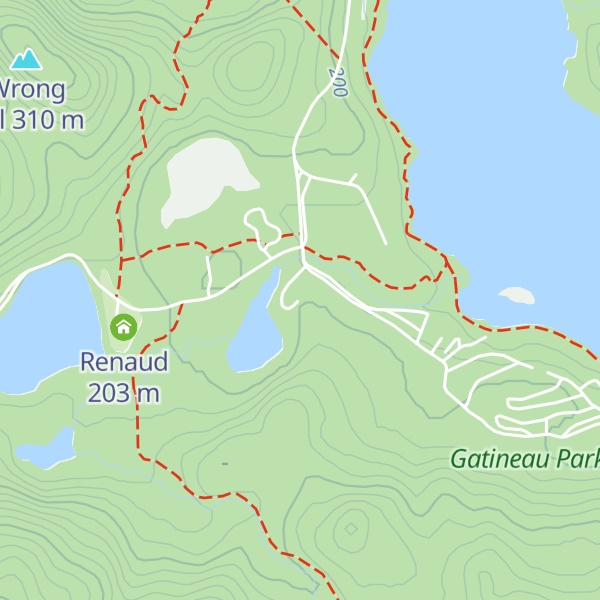 Map of The Pines