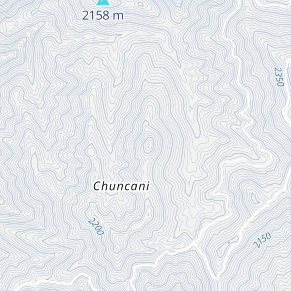 Map of Cerro Pascani