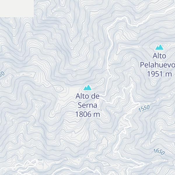 Map of Alto de Serna