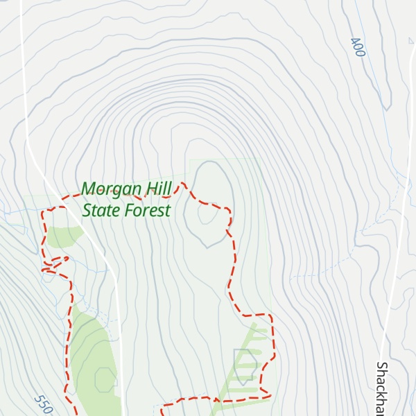 Map of Fellows Hill