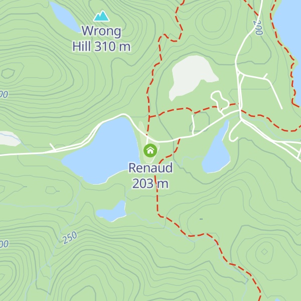 Map of Renaud