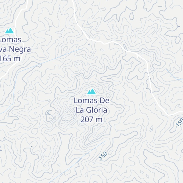 Map of Lomas De La Gloria