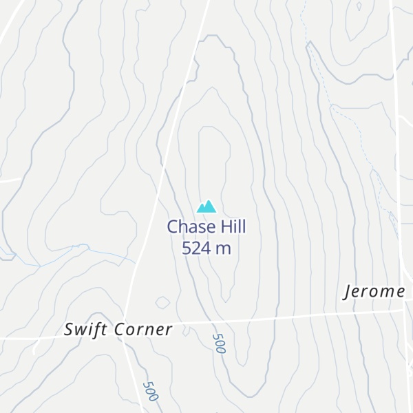 Map of Chase Hill