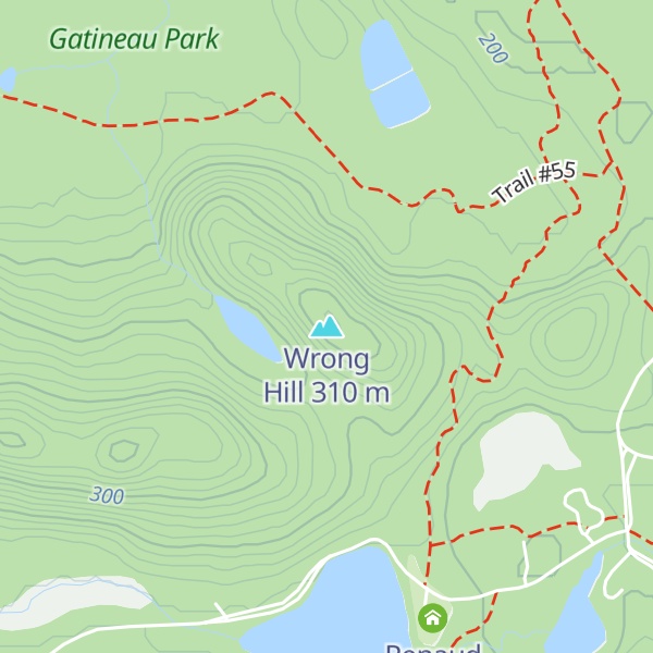 Map of Wrong Hill