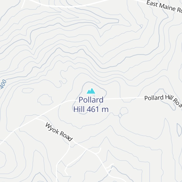 Map of Pollard Hill