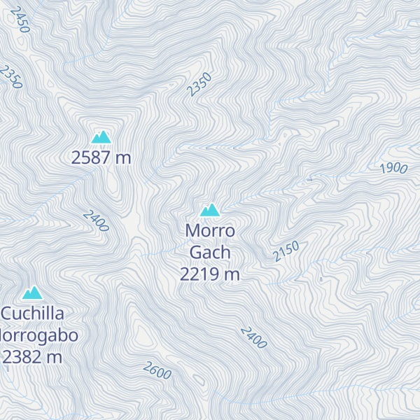 Map of Morro Gach