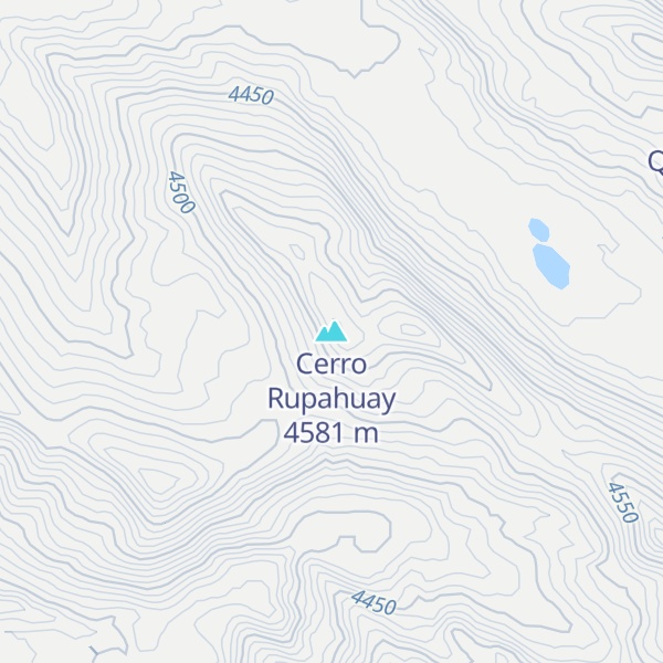 Map of Cerro Rupahuay
