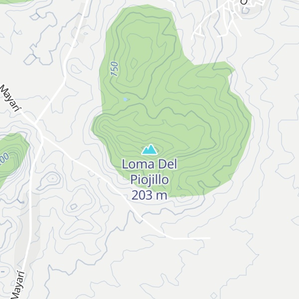 Map of Loma Del Piojillo