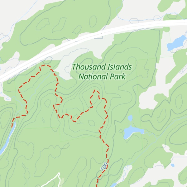 Map of Mount Fitzsimmons