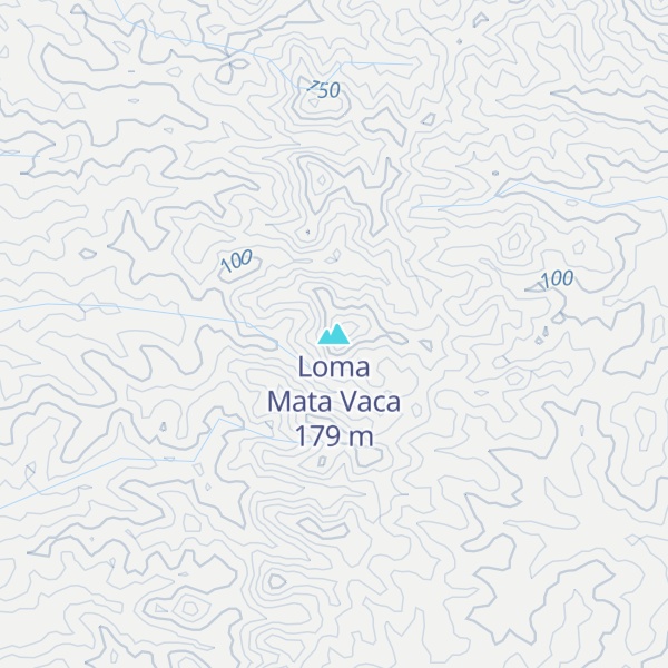 Map of Loma Mata Vaca
