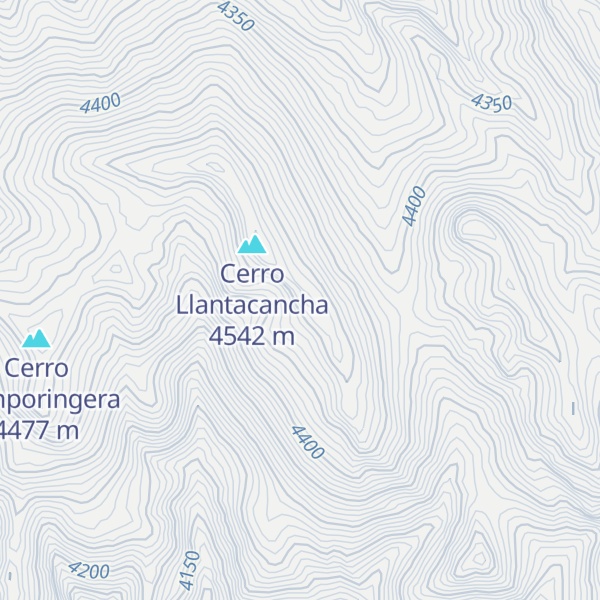Map of Cerro Maraipata