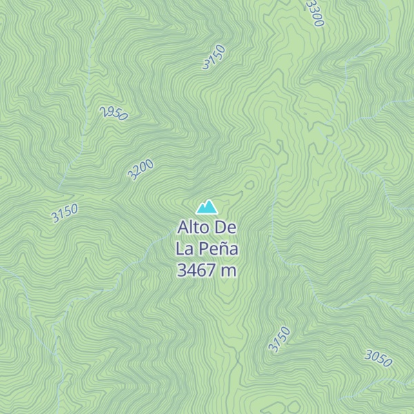 Map of Alto De La Peña