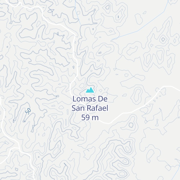 Map of Lomas De San Rafael