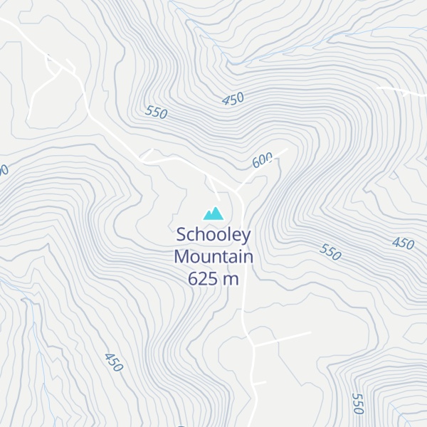 Map of Schooley Mountain