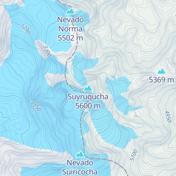 Map of Suyruqucha