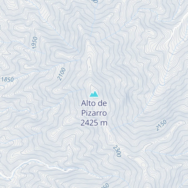 Map of Alto de Pizarro