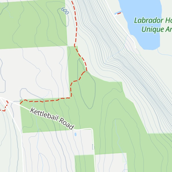 Map of Labrador Hill