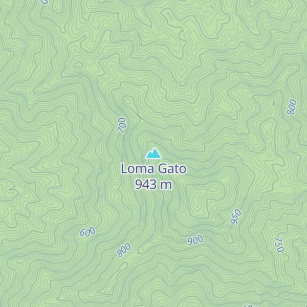 Map of Loma Gato