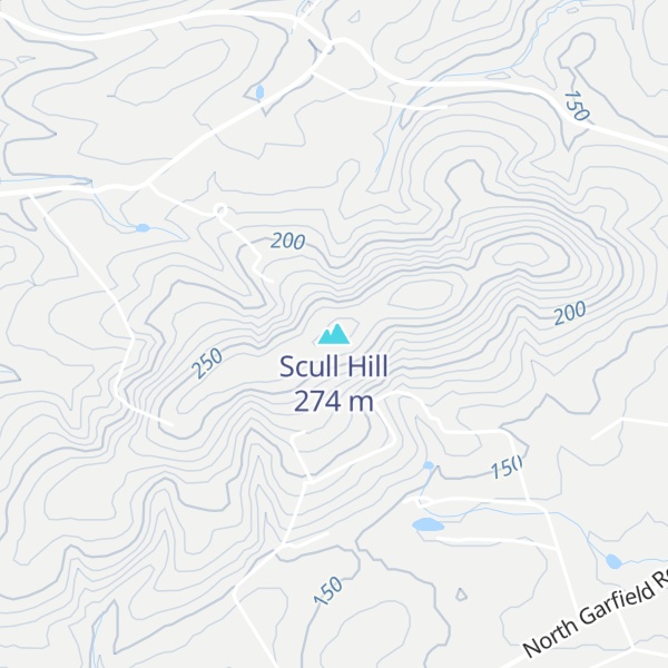 Map of Scull Hill