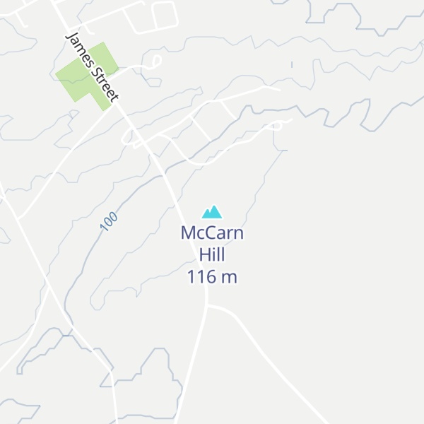 Map of McCarn Hill