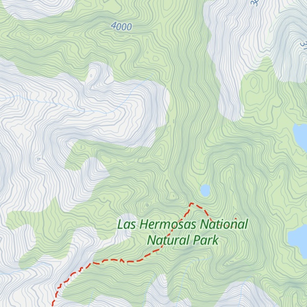 Map of Cuchilla San Pedro